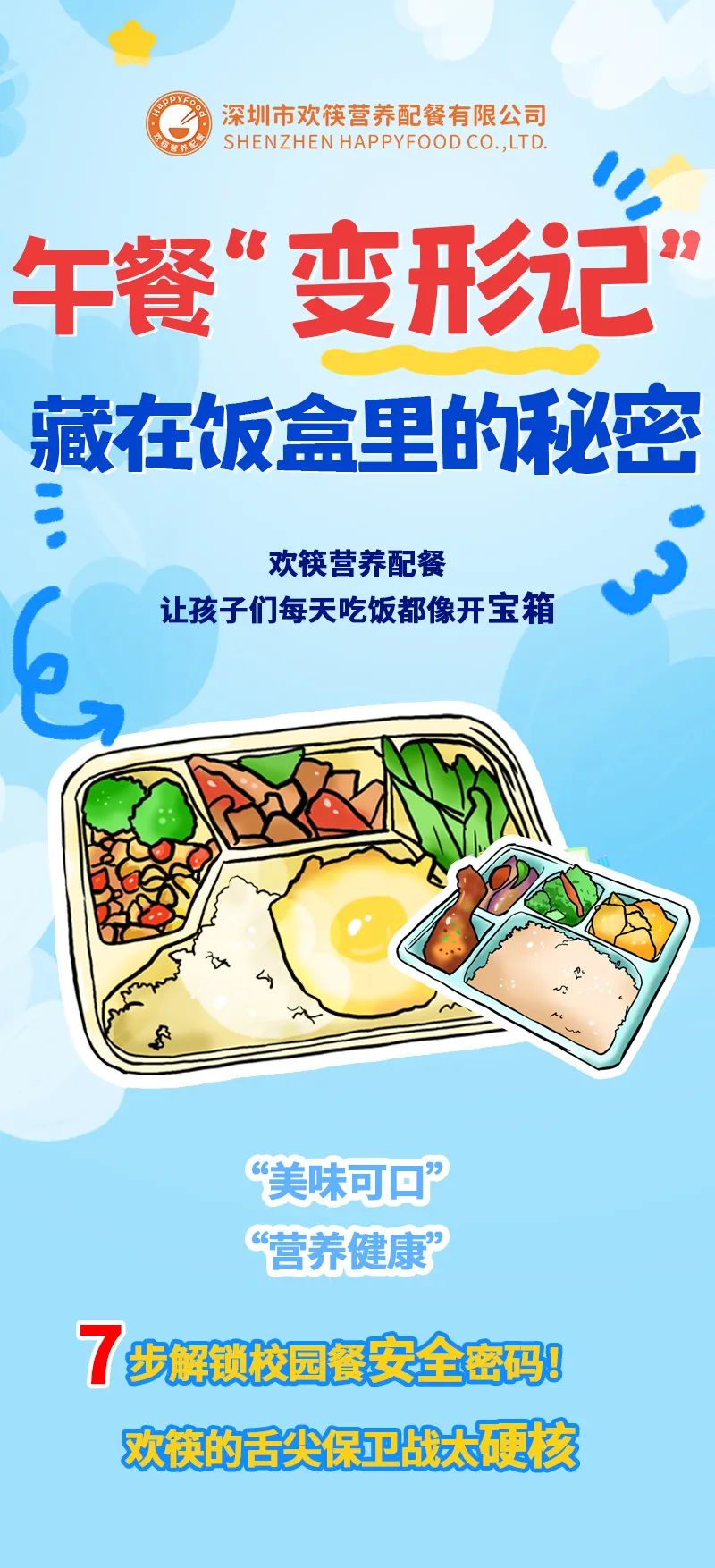 午餐“变形记”！藏在饭盒里的秘密